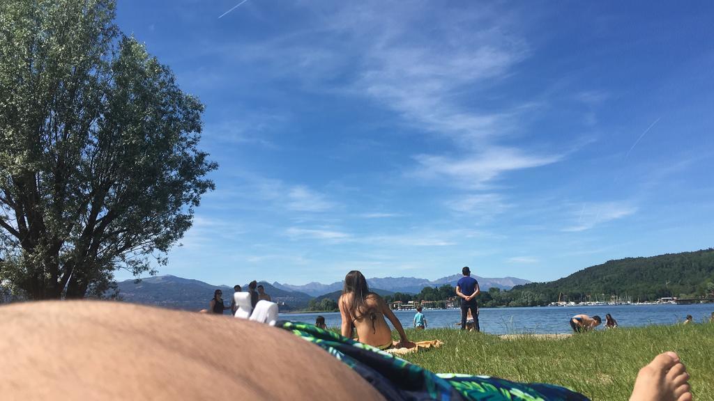 Hotel Lago Maggiore Каселето сопра Тичино Екстериор снимка